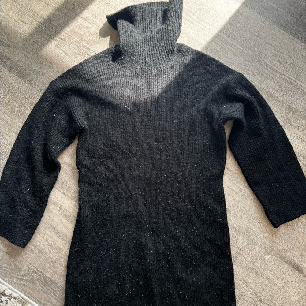 Black Abercrombie Turtleneck Sweater